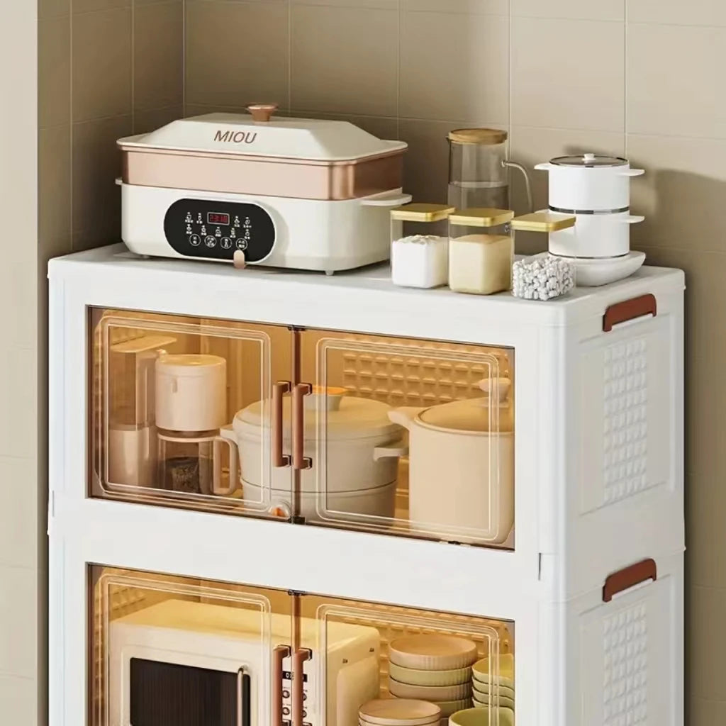 Foldable Storage Box Cabinet 29 1/2 x 16 1/2 Inch
