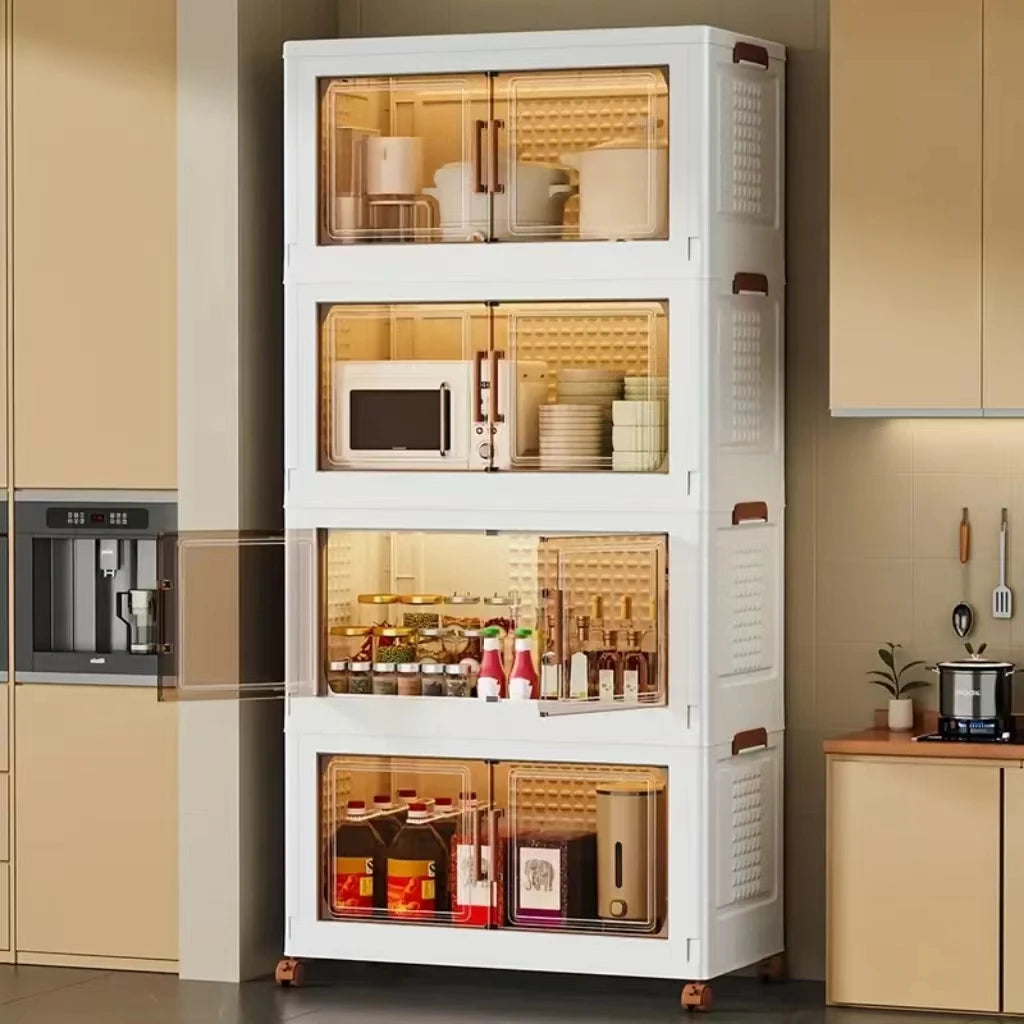 Foldable Storage Box Cabinet 29 1/2 x 16 1/2 Inch