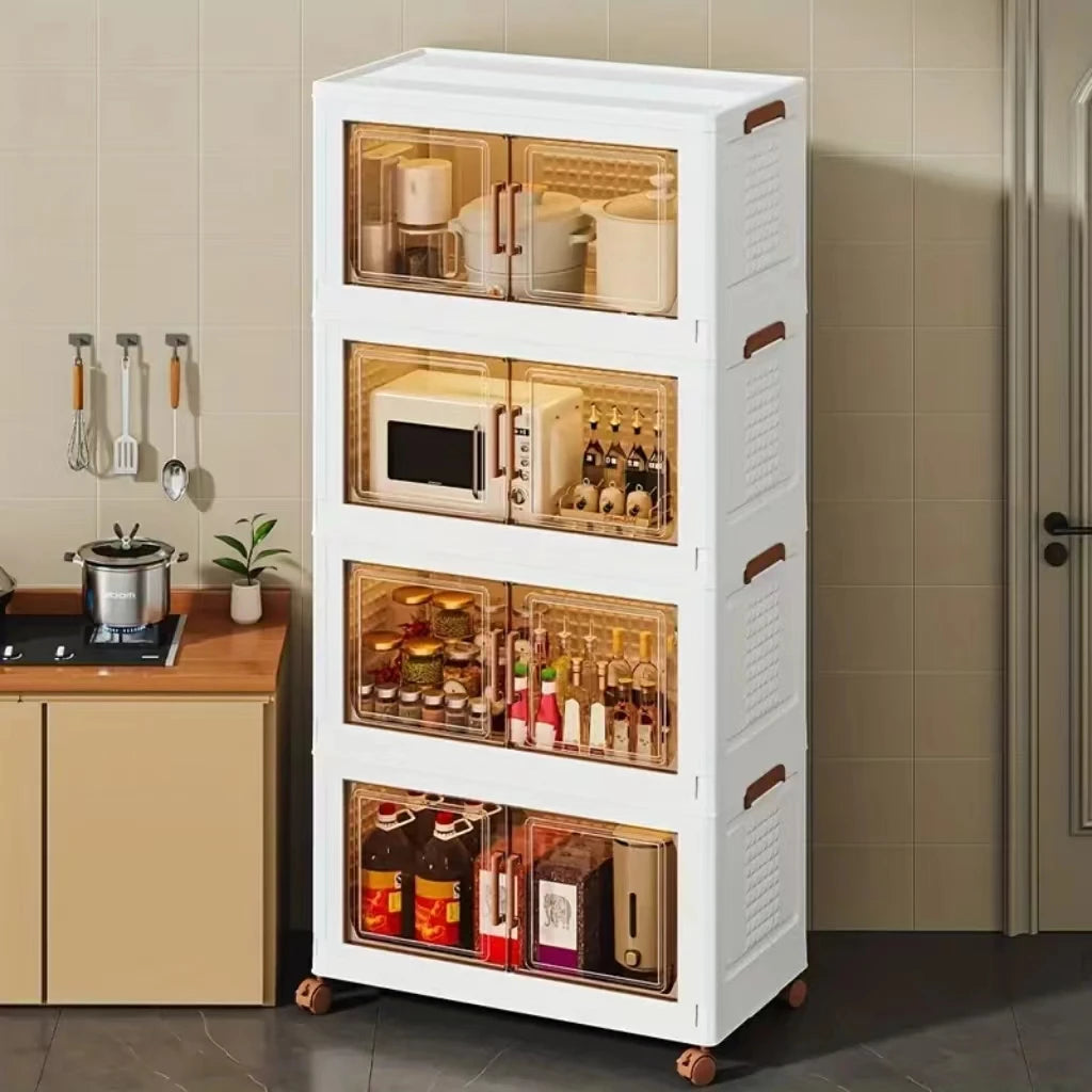 Foldable Storage Box Cabinet 29 1/2 x 16 1/2 Inch