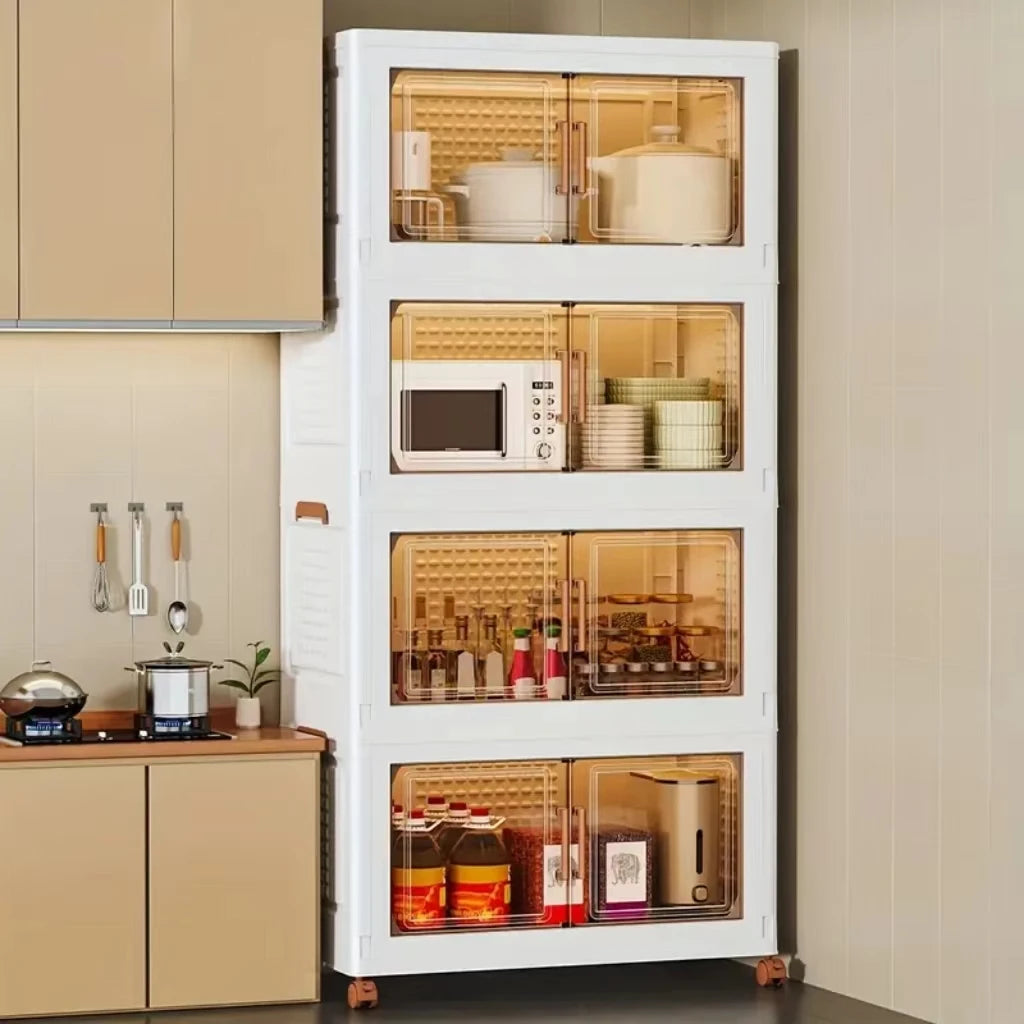 Foldable Storage Box Cabinet 29 1/2 x 16 1/2 Inch