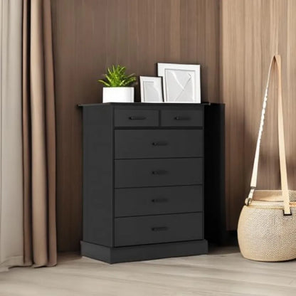 Hasuit Black Dresser for Bedroom