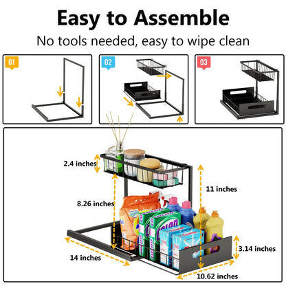 Under Sink Organizer and Storage