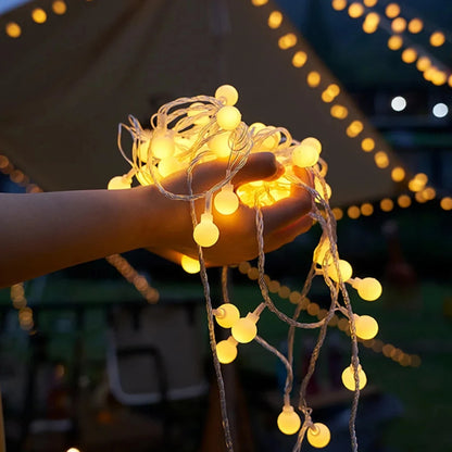 Colorful 6m Outdoor LED Camping String Lights