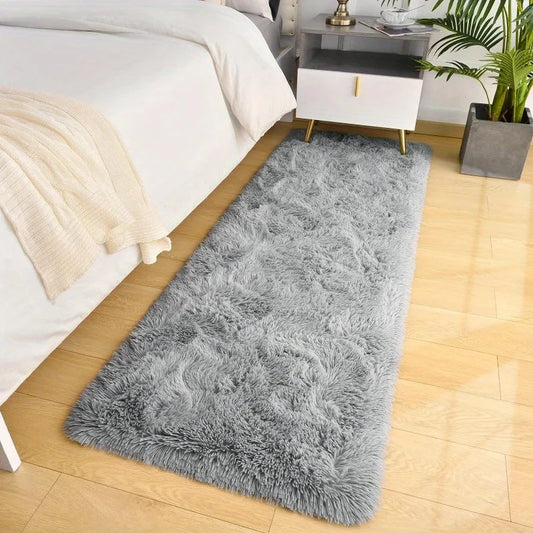 Extra thick bedside plush carpet