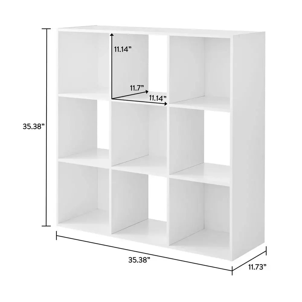 9-Cube Storage Organizer White