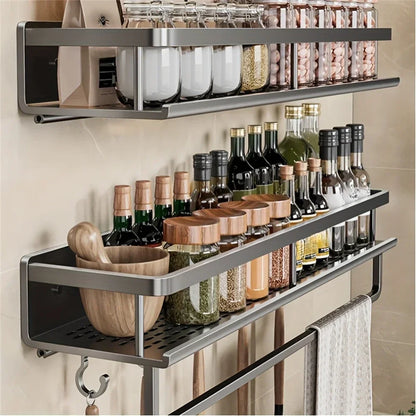 Multifunctional Wall Mounted Shelfs