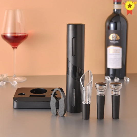 Electric Red Wine Opener with Foil Cutter