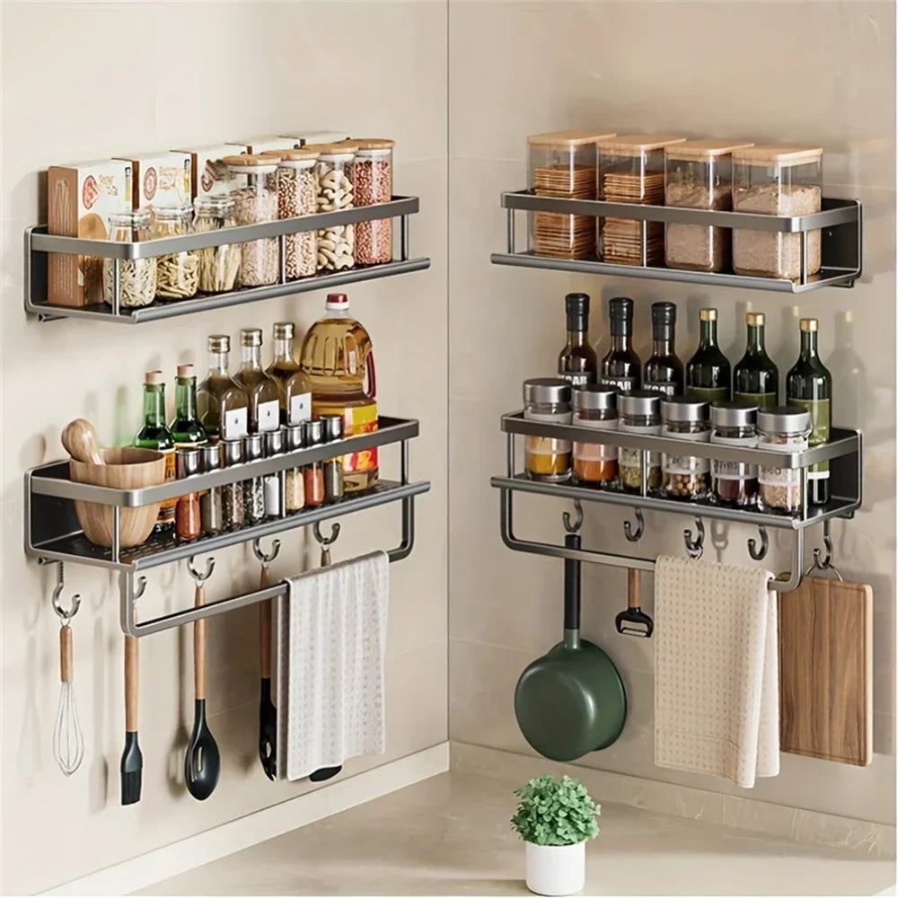 Multifunctional Wall Mounted Shelfs