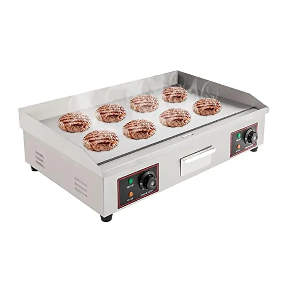 Electric Griddle Flat Top Grill with Thermal Control