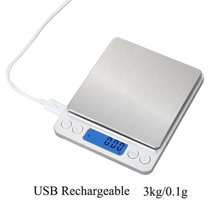 Digital Kitchen Scale 3000g/ 0.1g