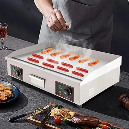 Electric Griddle Flat Top Grill with Thermal Control