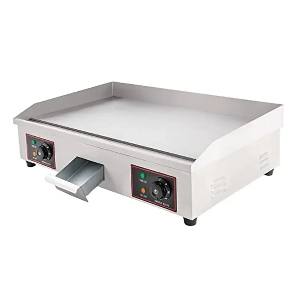 Electric Griddle Flat Top Grill with Thermal Control